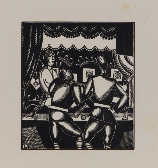 Jean-&Eacute;mile Laboureur, Images de l&#039;Arri&egrave;re: Le Tir Forain