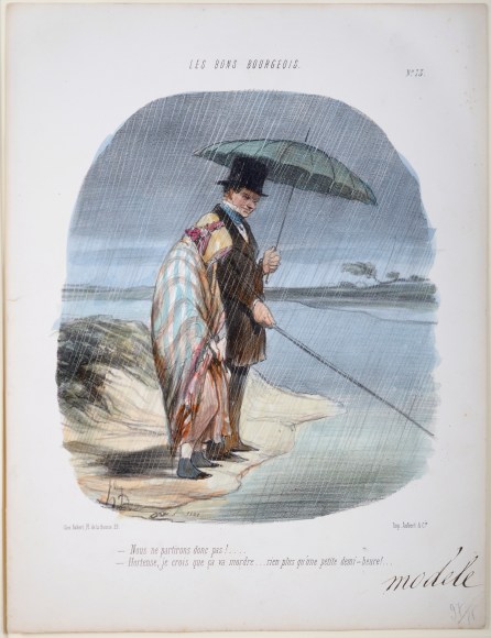 Honor&eacute; Daumier,  Nous ne partirons donc pas!