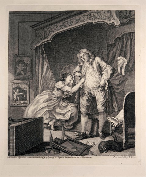 William Hogarth  After, from the pair Before &amp; After