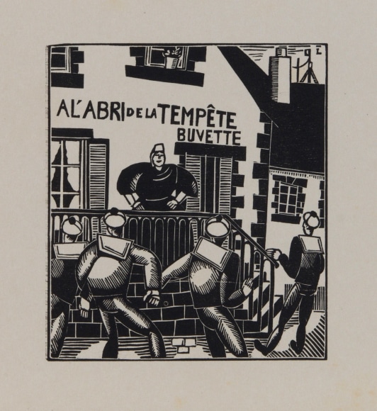 Jean-&Eacute;mile Laboureur, Images de l'Arri&egrave;re: &Agrave; l'Abri de la Temp&ecirc;te