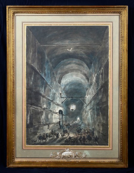 Louis-Jean Desprez, La Grotta di Posillipo