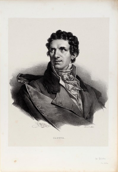 Henri Grevedon, The Artist Canova, 1826