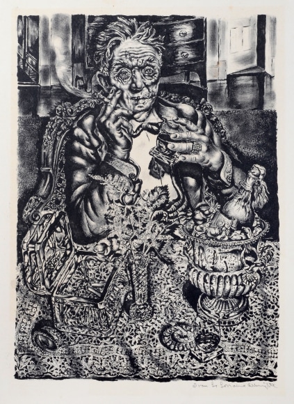 Ivan Albright, Self-Portrait, 55 East Division Street