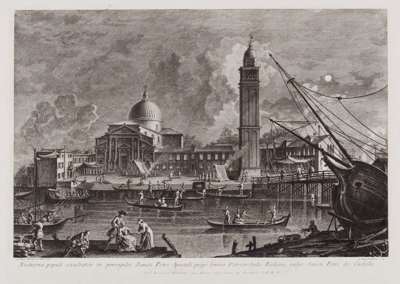 Giovanni Battista Brustoloni, Night Festival at San Pietro di Castello