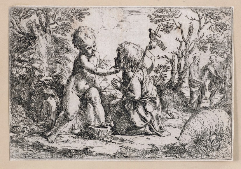 Guido Reni, The Christ Child with Young John the Baptist