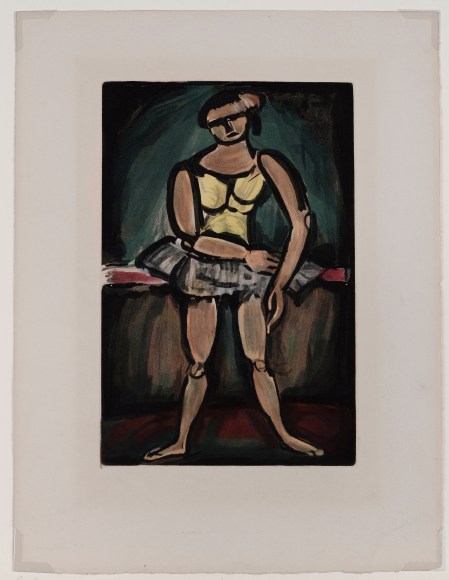 Georges Rouault (1871-1958)  Ballerina, ca. 1930