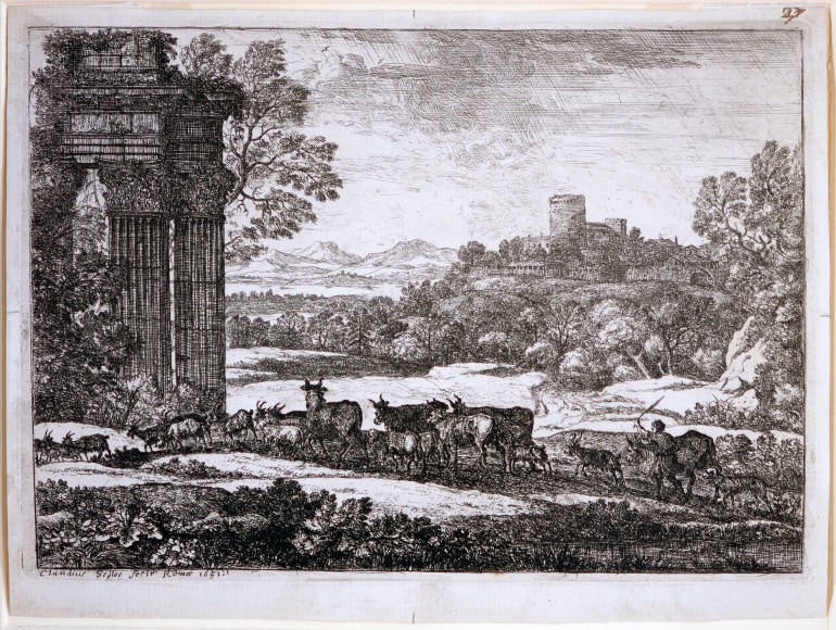 Claude Lorrain, Le Troupeau en Marche