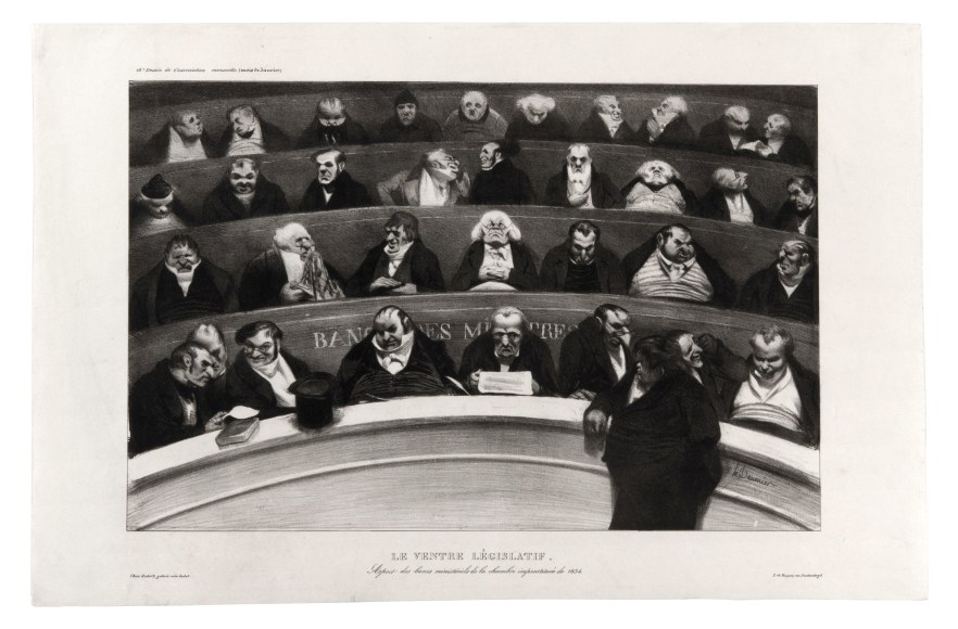 Honor&eacute; Daumier, Le Ventre L&eacute;gislatif
