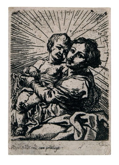 Cornelis Schut (1597-1655)  Virgin and Child
