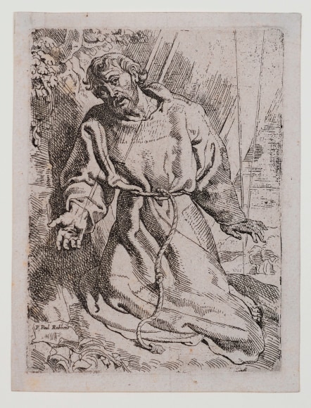 Willem Buytewech, St. Francis of Assisi Receiving the Stigmata