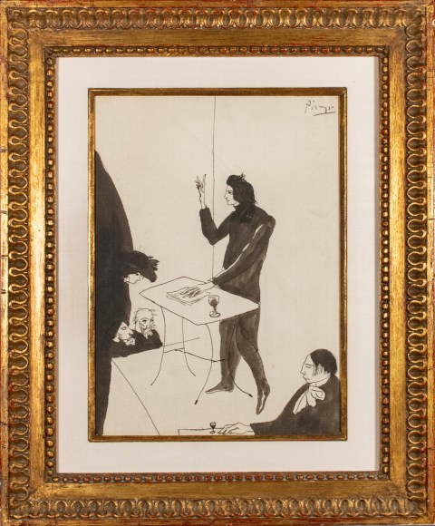 Au Quartier Latin, Le Conférencier