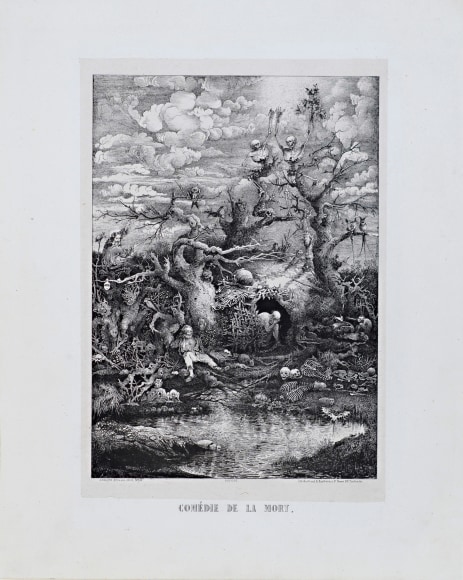 Rodolphe Bresdin, Com&eacute;die de la Mort