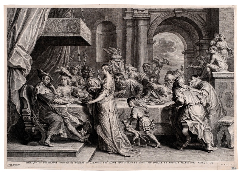 Schelte Adams Bolswert, Salome with the Head of John the Baptist