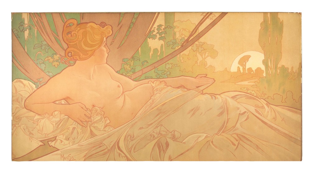 Alphonse Mucha (1860-1939)  Dawn, 1899