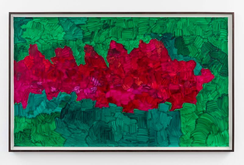 Koo Jeong A. Miraculous Efficacy, 2013. Watercolour on paper, 247.8 x 150.5 cm (unframed). Courtesy of the artist & PKM Gallery.