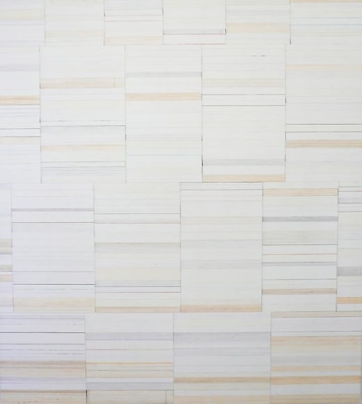 Jon Widman. Untitled, 2010. Flashe paint on linen, 168 x 152.4 cm. Courtesy of the artist & PKM Gallery.