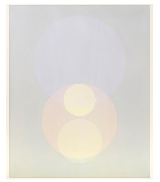 Olafur Eliasson, 𝘛𝘪𝘵𝘭𝘦𝘴 𝘢𝘳𝘦 𝘥𝘦𝘴𝘪𝘳𝘦𝘴 𝘪𝘯 𝘴𝘭𝘰𝘸 𝘮𝘰𝘵𝘪𝘰𝘯, 2022. Watercolour and pencil on paper,, Image: 173.7 x 142 cm, Framed: 180.7 x 149 x 6.8 cm. 