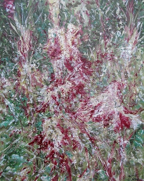 Jiwon Kim. Mendrami, 2009. Oil on linen, 91 x 73 cm. Courtesy of the artist & PKM Gallery.