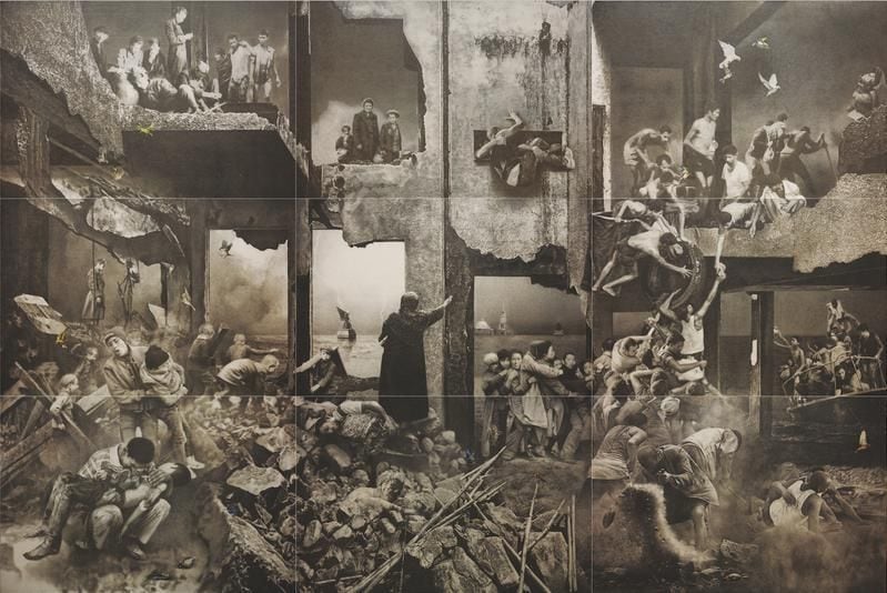 Cho Duck Hyun. gguum, 2017. Graphite and acrylic on oriental paper, 582 x 391 cm. Courtesy of the artist & PKM Gallery.