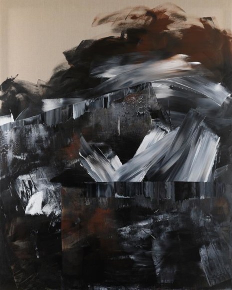 Shin Minjoo. Uncertain Emptiness 17009, 2017. Acrylic on canvas, 227 x 182 cm. Courtesy of the artist & PKM Gallery.