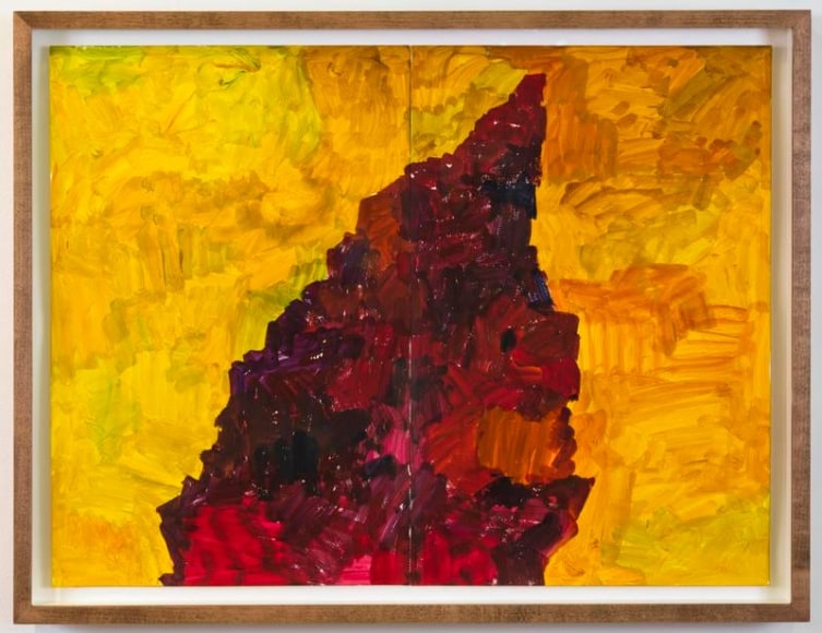 Koo Jeong A. Untitled, 2013. Watercolour on paper, 59 x 46 cm (framed). Courtesy of the artist & PKM Gallery.