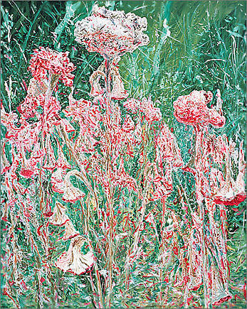 Kim Jiwon. Mendrami, 2004. Oil on canvas, 277 x 182 cm.&nbsp;Courtesy of the artist &amp;amp; PKM Gallery.