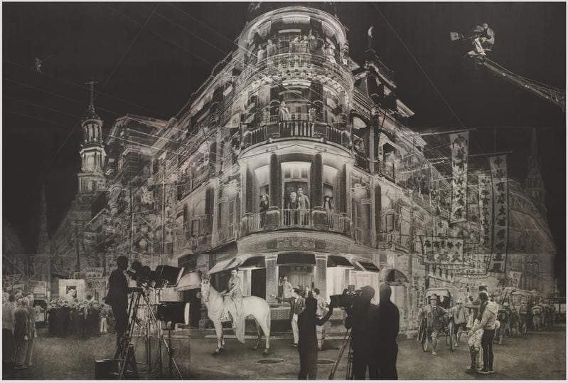 Cho Duck Hyun. 1935, 2017. Graphite on oriental paper, 582 x 391 cm. Courtesy of the artist & PKM Gallery.