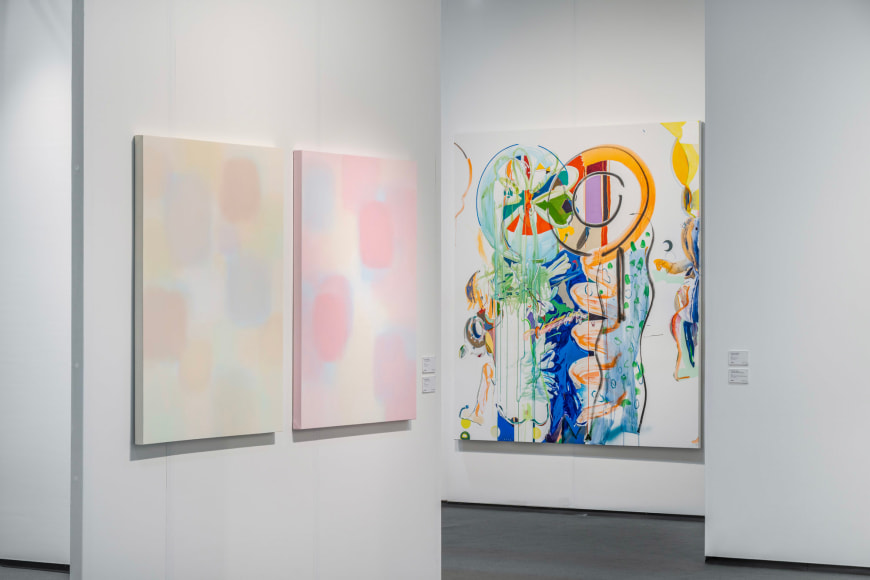 Installation view of PKM Gallery Booth(Hall-C B29) in FRIEZE Seoul 2022., Courtesy of PKM Gallery.