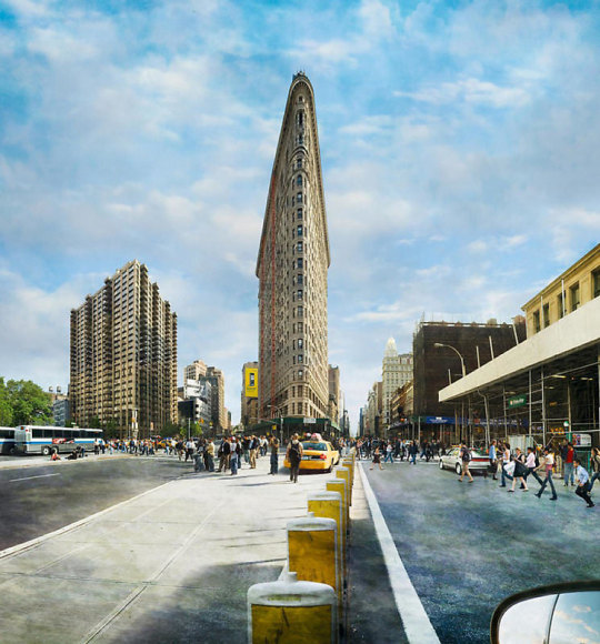 Sangbin IM. Flatrion, 2007. Lambda print, 140 x 127cm.