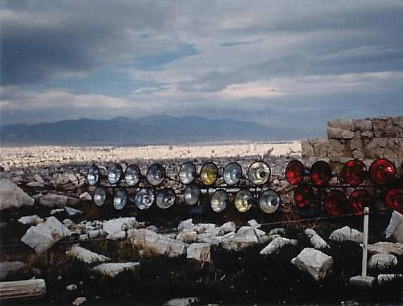 Stephen Prina.&nbsp;Acropolis:&nbsp;Thanksgiving Day #7 (from a portfolio of 15), 1989,&nbsp;Ilforchrome print, 53.5 x 42 cm.&nbsp;Courtesy of the artist &amp;amp; PKM Gallery.