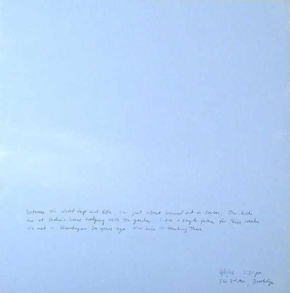 Byron Kim. Sunday Painting 6/11/06, 2006. Acrylic and gauche on canvas and panel, 35.5 x 35.5 cm.&nbsp;Courtesy of the artist &amp;amp; PKM Gallery.