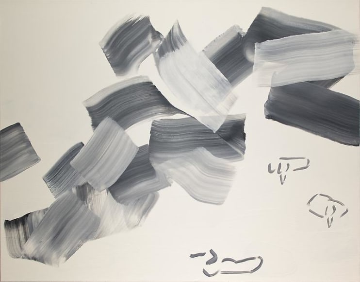 Lee Kangso. 10061419 - 虛 Emptiness, 2010. Acrylic on canvas, 91 x 116.7cm.