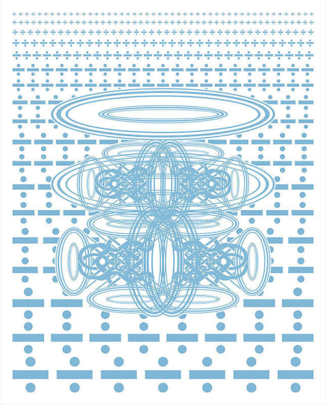 Sang nam Lee. Arcus+Spheroid L 012, 2006. Ott and acrylic on panel, 162 x 130.5 cm. Courtesy of the artist & PKM Trinity Gallery.