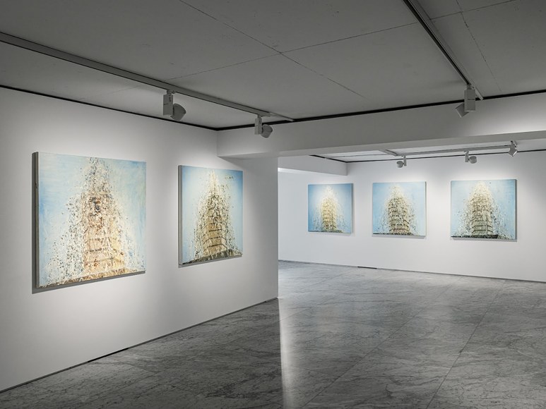 Installation view of Kim Jiwon: LEMON at PKM&amp;amp;PKM+. Courtesy of PKM gallery.