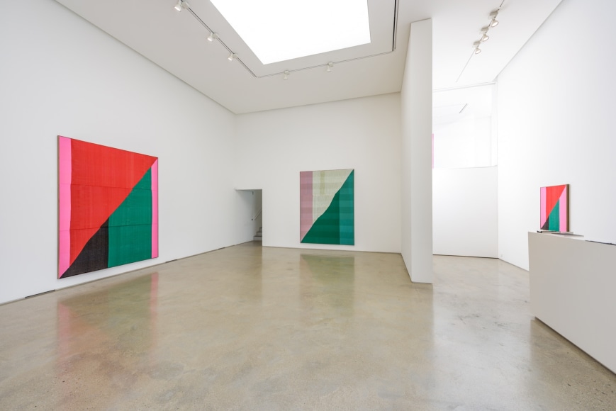 Installation view of&nbsp;Brent Wadden: Karma&nbsp;at PKM., Courtesy of PKM Gallery.