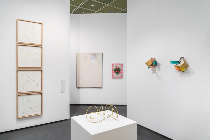 Installation view of PKM Gallery Booth(Hall-C B29) in FRIEZE Seoul 2022., Courtesy of PKM Gallery.