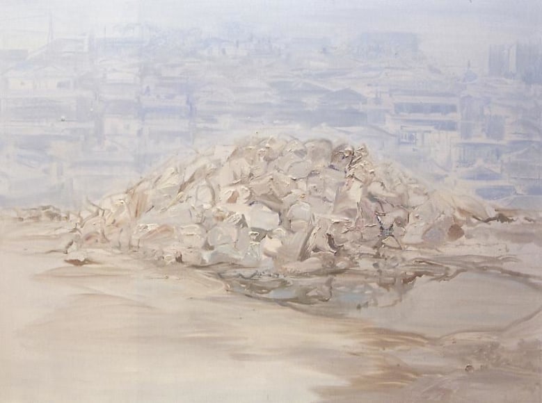 Lee Je. A Pile 2, 2010. Oil on canvas, 150 x 200 cm. Courtesy of the artist & PKM Gallery.