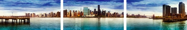 Sangbin IM. Queens View 2 (Edition of 5), 2007. lambda print, 76.2 x 152.4 cm each. Courtesy of the artist & PKM Gallery. 