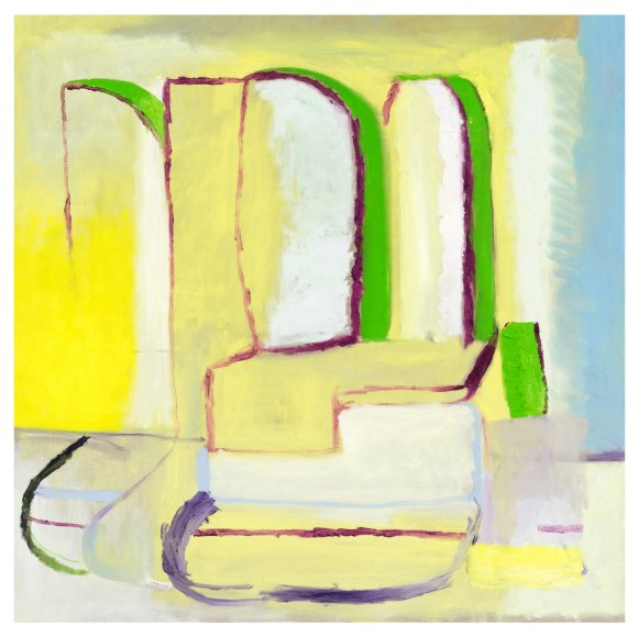 Bek Hyunjin, 말할 수 없는: 20-1 Intangible: 20-1, 2020, Oil on linen, 93 x 93 cm. Courtesy of the artist &amp;amp; PKM Gallery.