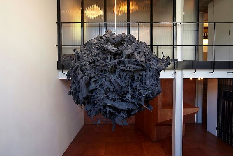 Ham Jin. Planet, 2012.&nbsp;Polymer clay, styrofoam on wire armature, 130 x 140 cm diameter. Courtesy of the artist &amp;amp; PKM Gallery l Bartleby Bickle &amp;amp; Meursault.