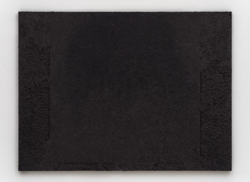 Chung Chang-Sup, Meditation 97621, 1997. Tak fiber on cotton, 97 x 130.3 cm., ©The Estate of Chung Chang-Sup. Courtesy of PKM Gallery.