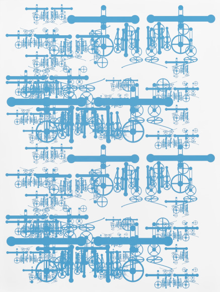 Sang Nam Lee,&nbsp;Light + Right M 082,&nbsp;2012.&nbsp;Acrylic on panel,&nbsp;121 x 91 cm.&nbsp;