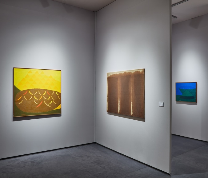 Installation view of PKM Gallery stand (Drill Hall, no. 378) in TEFAF New York 2023., Courtesy of PKM Gallery.