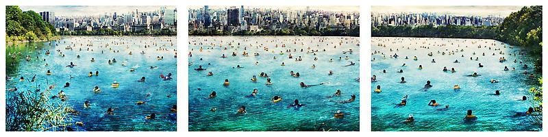 Sangbin IM. Central Park-NY 1 (Edition of 5), 2009.&nbsp;Lambda print, 55.9 x 76.2 cm each (triptych).&nbsp;Courtesy of the artist &amp;amp; PKM Trinity Gallery.