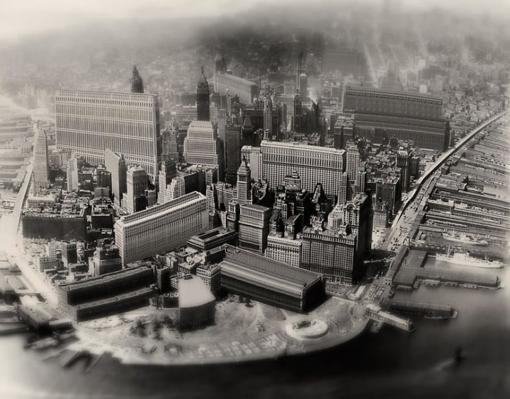 Sangbin IM. Lower Manhattan 1 (Edition of 5), 2008. lambda print, 45.72 x 58.42 cm. Courtesy of the artist & PKM Gallery. 