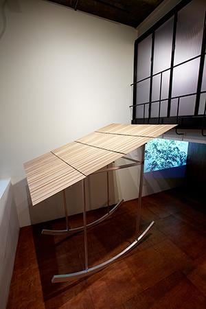 Koo Hyunmo. Installation view of solo exhibition &quot;Sajik-dong,&quot; PKM Gallery Temporary Exhibition Space, 2014. Courtesy of the artist &amp;amp; PKM Gallery.