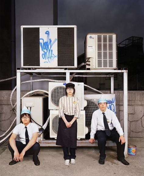 Sanggil Kim. Off-line_11:00+14:20+11:50, 2008. C-print, 195 x 155 cm. Courtesy of the artist & PKM Gallery.