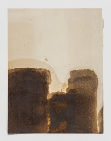 Yun Hyong-keun, Drawing, ca. 1987, Color on paper, 25 x 19.1 cm. © Yun Seong-ryeol. Courtesy of PKM Gallery.