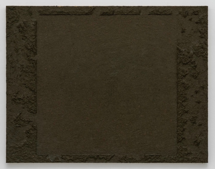 Chung Chang-Sup, Meditation 23707, 2003. Tak fiber on cotton, 91 x 116.7 cm., ©The Estate of Chung Chang-Sup. Courtesy of PKM Gallery.