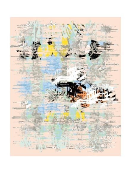 Sang Nam Lee, 4-fold landscape L 140, 2016-17.&nbsp;Acrylic on panel, 203.5 x 162.5 cm. Courtesy of the artist &amp;amp; PKM Gallery.